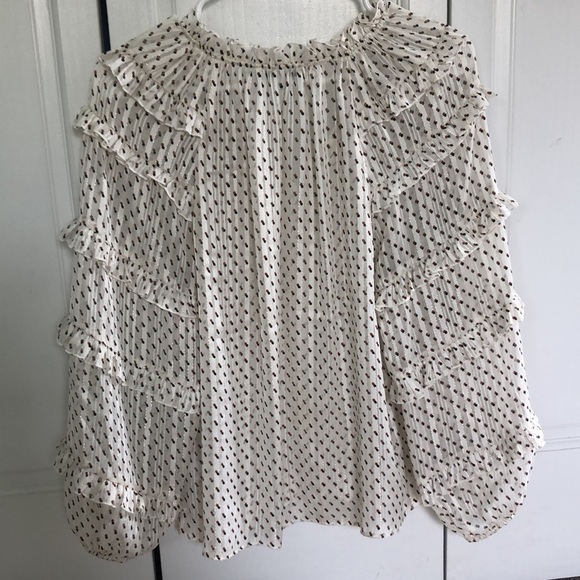 NWOT Printed Express Blouse - Picture 5 of 6